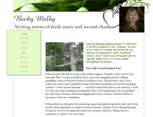 Tablet Screenshot of beckymelby.com